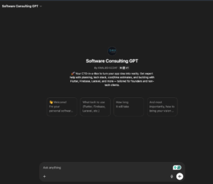 Software Consulting GPT